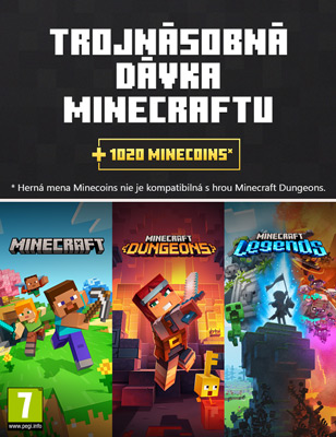 Xbox Minecraft Triple Bundle | pgs.sk 