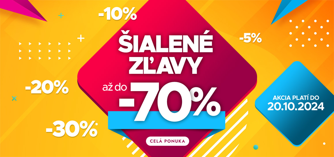 Šialené zľavy pgs