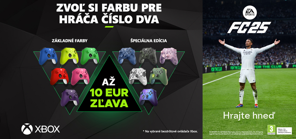 Xbox Ovládače September