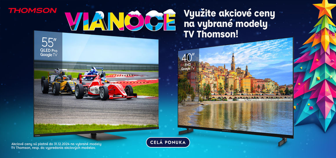 Vianoce s TV Thomson!