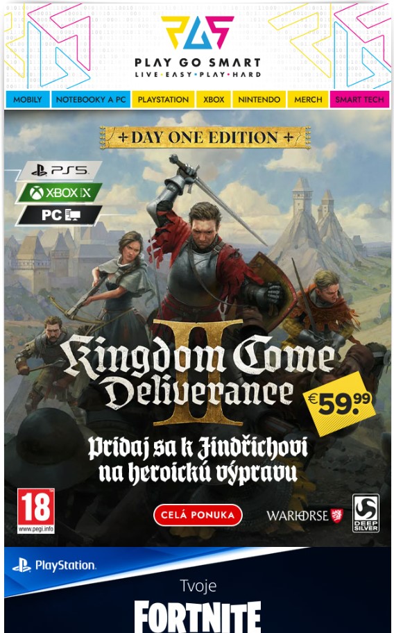 Kingdom Come: Deliverance II ti ukáže, ako vyzerá pravý stredovek! Staň sa súčasťou epického príbehu 🔥