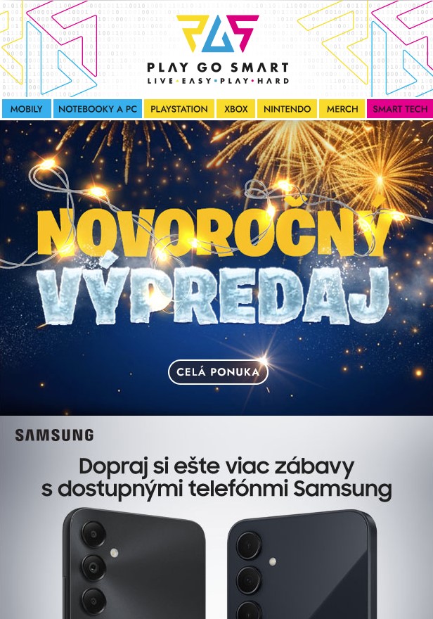 Nový rok, nové zľavy! Objav fantastické ponuky v našom novoročnom výpredaji 🥳🔥