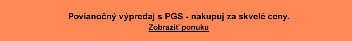 Povianočný výpredaj s PGS