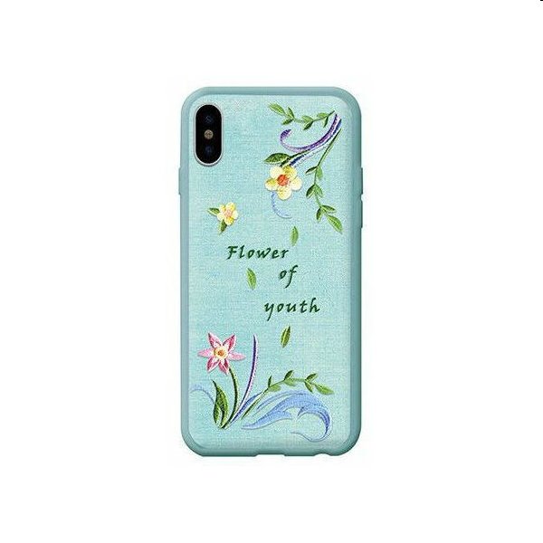 Darček - Devia kryt Flower Embroidery Case pre iPhone X/XS v cene 12,99 €