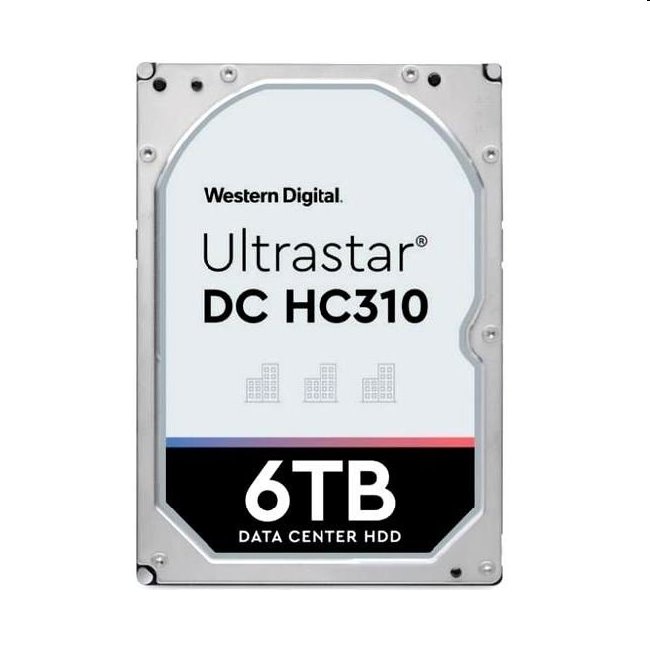 WD 6TB Ultrastar DC HC310 512E SE 3,5"/SATAIII/7200/256MB (rozbalený tovar)