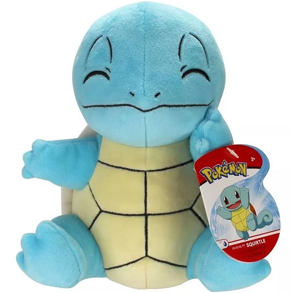 Plyšák Squirtle Closed Eyes (Pokémon) 20 cm