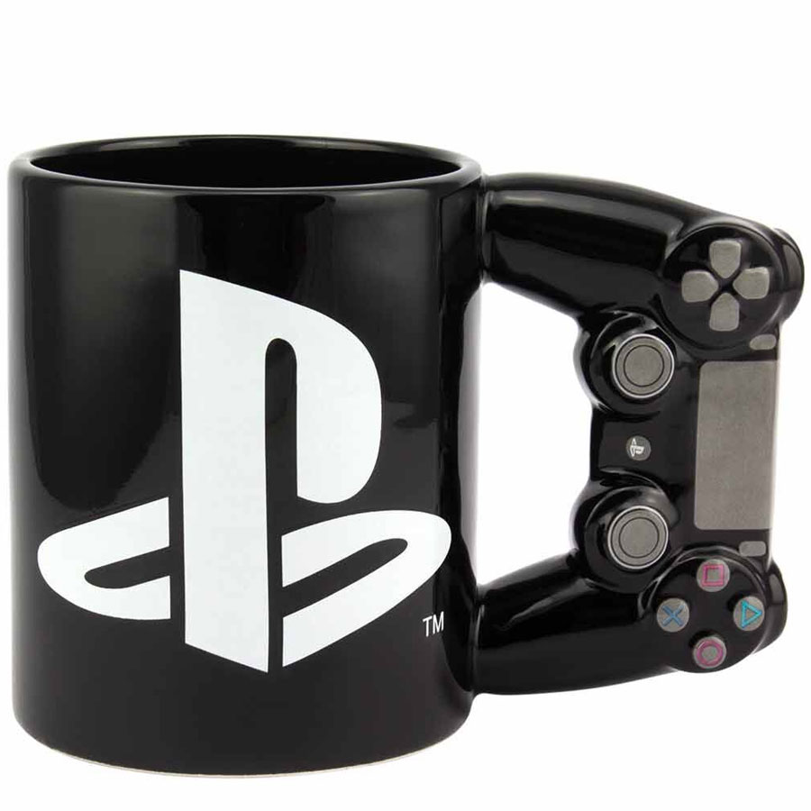 Šálka Playstation Controller Black DS4 (PlayStation)