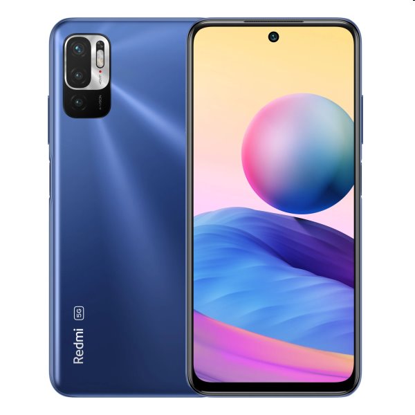 Xiaomi Redmi Note 10 5G, 4/64GB, Nighttime Blue, Trieda C - použité, záruka 12 mesiacov