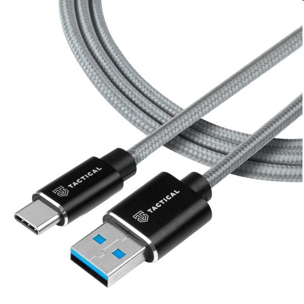 E-shop Tactical kevlarový USB-AUSB-C kábel, 2 m 57983104167