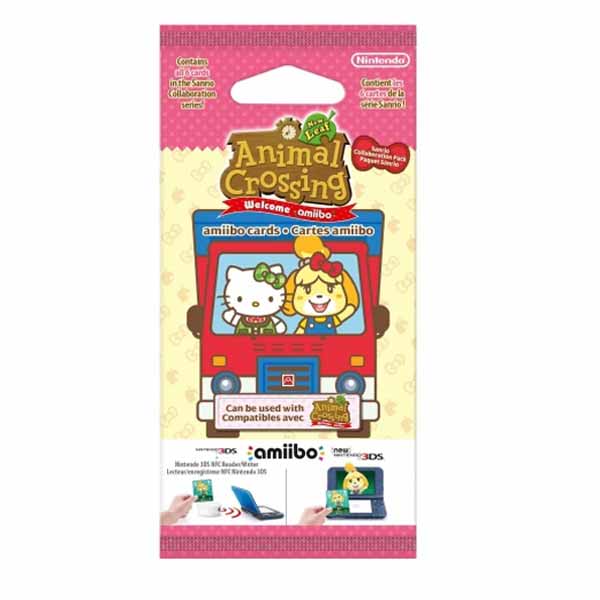 Animal Crossing amiibo Cards (Sanrio Collab Pack) NVL-E-ME6B