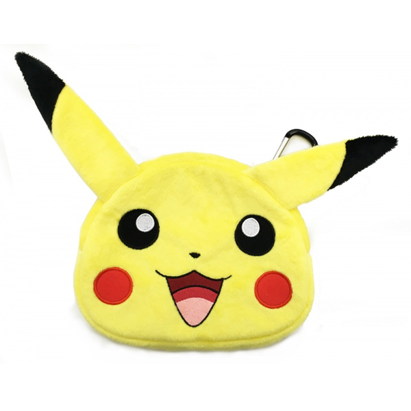 HORI Universal Plush Pouch, plyšové puzdro - Pikachu