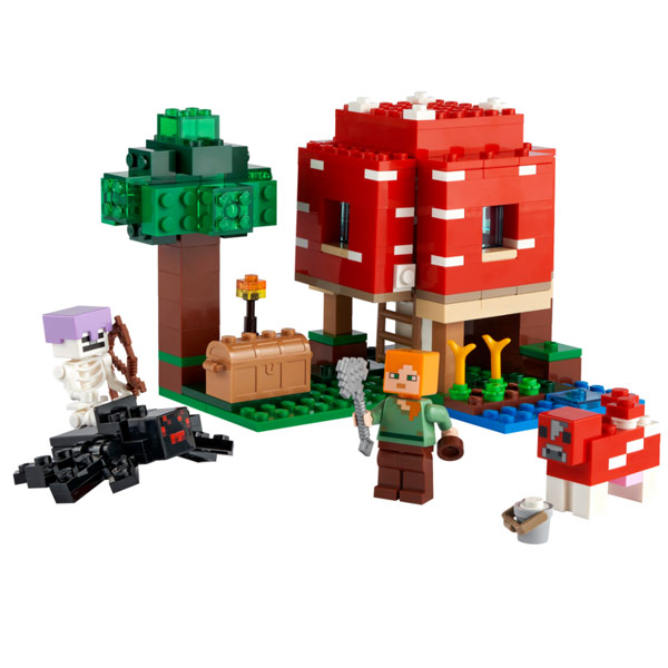 LEGO Minecraft: The Mushroom House