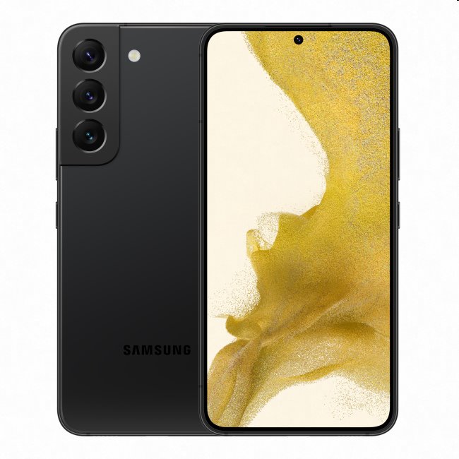 E-shop Samsung Galaxy S22, 8128GB, phantom black SM-S901BZKDEUE