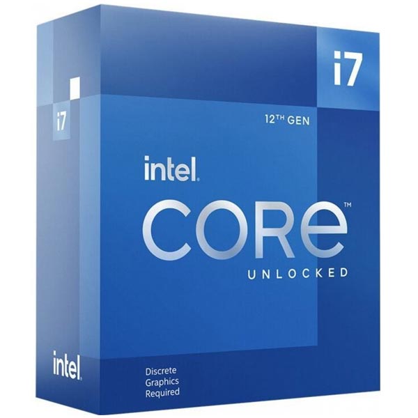 INTEL Core i7-12700KF Procesor (3,6 Ghz / 25 MB / Soc1700 / no VGA)