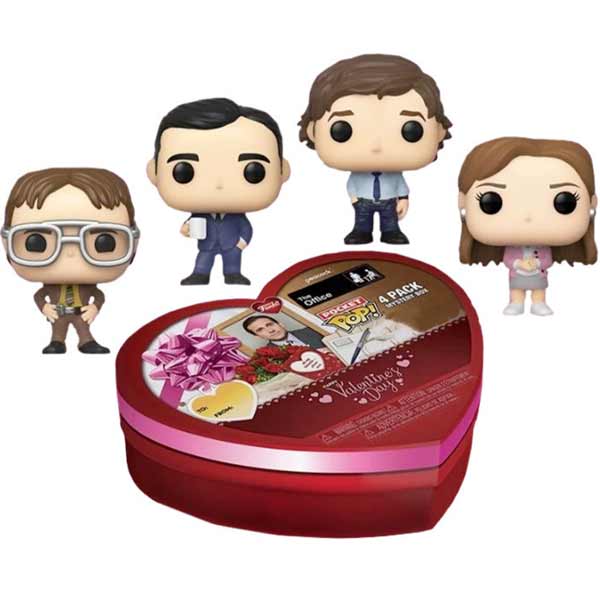 E-shop POP! 4 Pack Happy Valentine’s Day (The Office) Special Edition