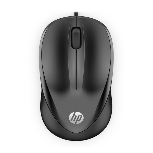 HP 1000 káblová myš, čierna