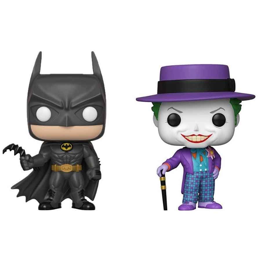 POP! 2 Pack Heroes: Batman & The Joker 1989 (DC) Special Edition Metallic