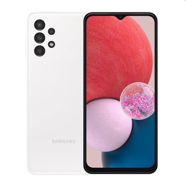 Samsung Galaxy A13, 3/32GB, biela, Trieda A - použité, záruka 12 mesiacov