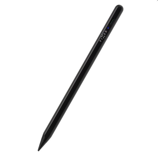 E-shop FIXED Dotykové pero pre iPady so šikovným hrotom, magnety, čierna FIXGRA-BK