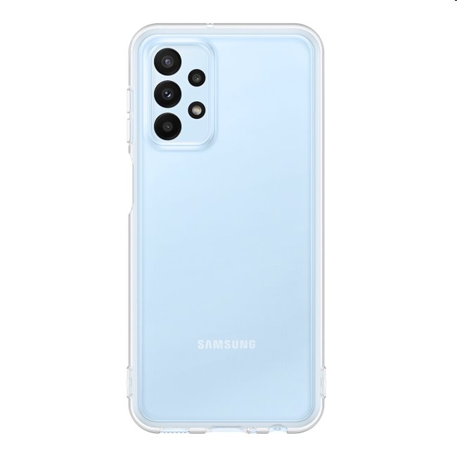 E-shop Zadný kryt Soft Clear Cover pre Samsung Galaxy A23, transparent EF-QA235TTEGWW