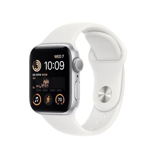 Apple Watch SE 2 GPS, 44mm, sivá, hliníkové puzdro, Trieda C - použité, záruka 12 mesiacov