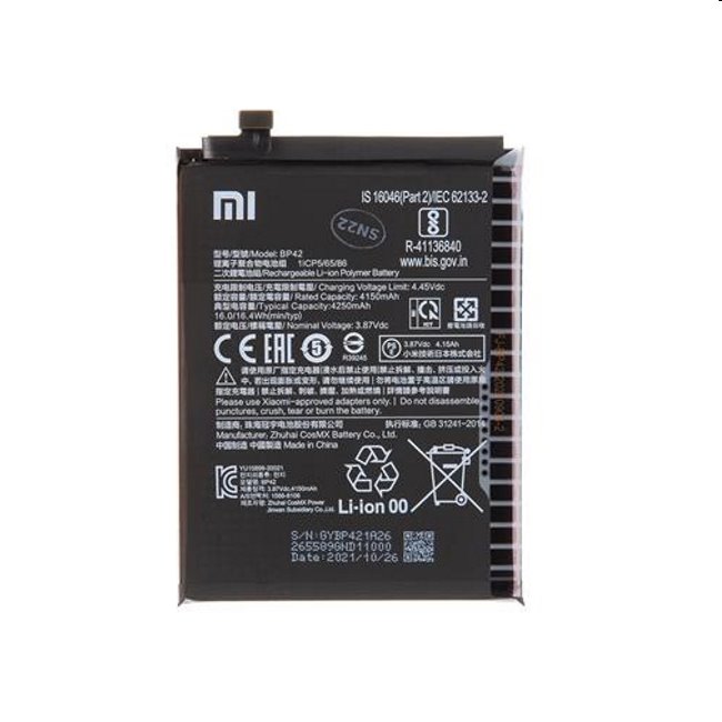 E-shop Originálna batéria pre Xiaomi Mi 11 Lite (4250mAh) BP42