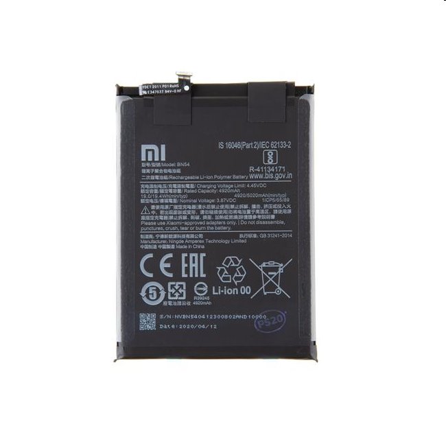 E-shop Originálna batéria pre Xiaomi Redmi 9 a Redmi Note 9 (5020mAh) BN54