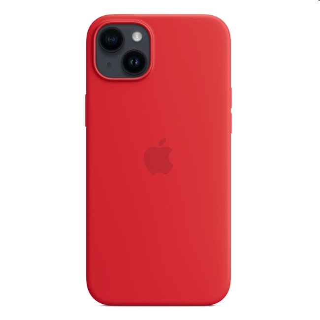 Silikónový zadný kryt pre Apple iPhone 14 Plus s MagSafe, (PRODUCT) červená
