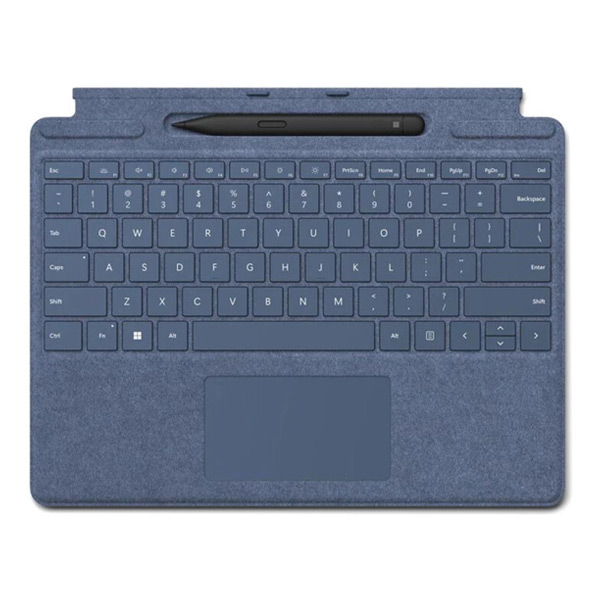 Klávesnica a pero Microsoft Surface Pro Signature ENG + Slim Pen 2, modrá