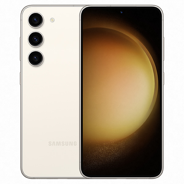Samsung Galaxy S23, 8/256GB, krémová, Trieda A - použité, záruka 12 mesiacov