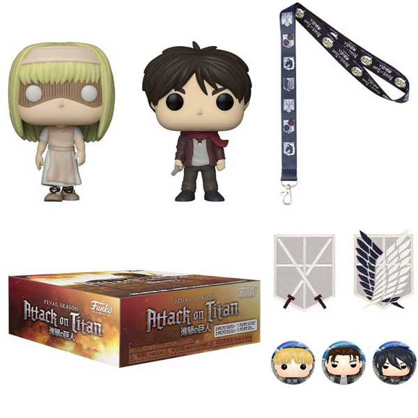 POP! Animation: Collector Box (Attack on Titan) Gamestop Exclusive