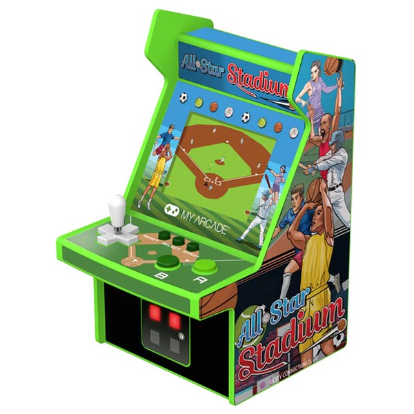 My Arcade retro herná konzola mikro 6,75" All-Star Stadium (307 v 1)