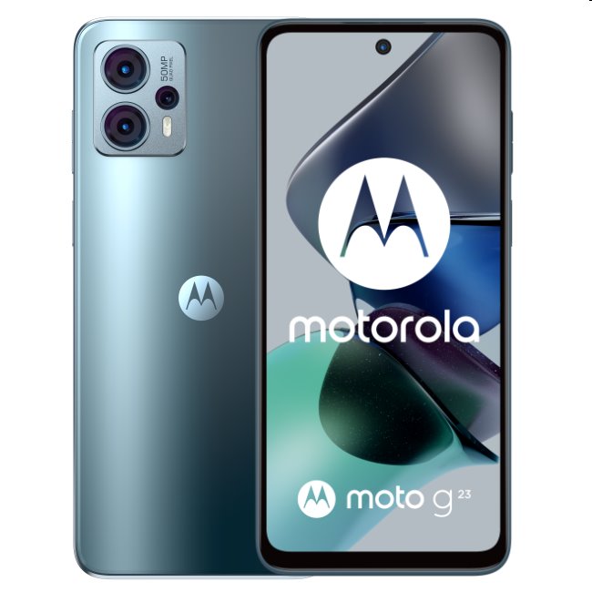 E-shop Motorola Moto G23, 8128GB, Steel Blue PAX20031PL