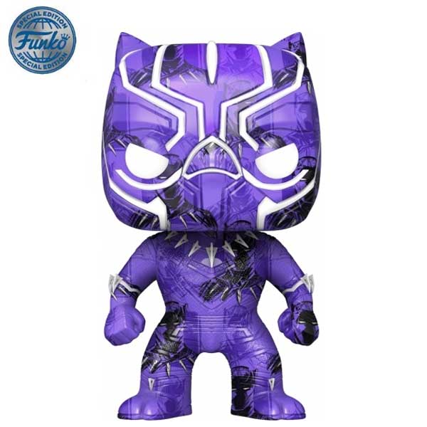 POP! Art: Black Panther (Marvel) (with Plastic Case) Special Edition