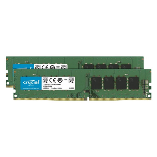 Crucial DDR4 32 GB (2x16 GB) 3200 MHz CL22 Operačná pamäť Unbuffered