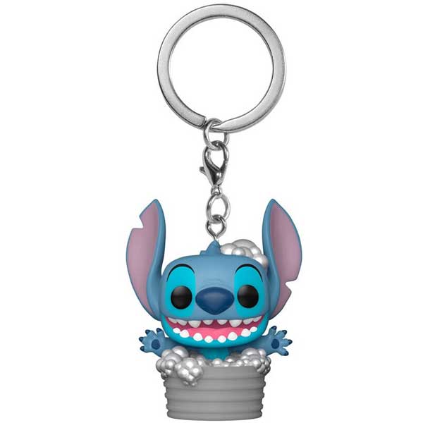 POP! Kľúčenka Stitch in Bathtub (Lilo & Stitch)