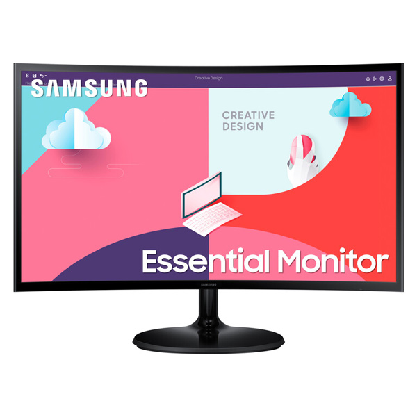 E-shop Samsung S360C 24" FHD Monitor, black LS24C360EAUXEN