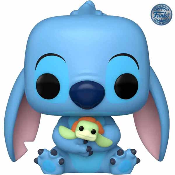 POP! Disney: Stitch with Turtler (Lilo & Stitch) Special Edition - OPENBOX (Rozbalený tovar s plnou zárukou)