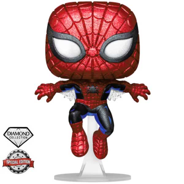 POP! Spider Man (Marvel) Special Edition (Diamond Collection), použitý, záruka 12 mesiacov