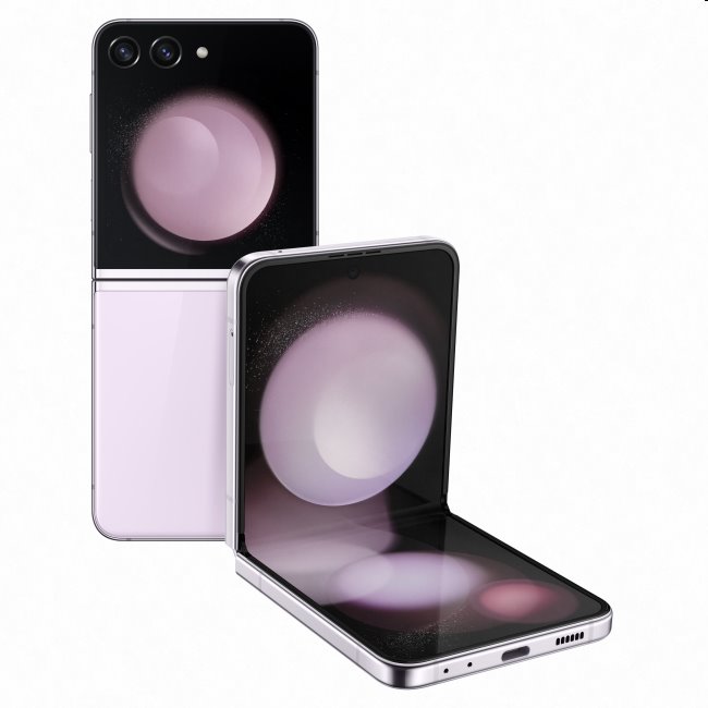 E-shop Samsung Galaxy Z Flip5, 8512GB, lavender SM-F731BLIHEUE