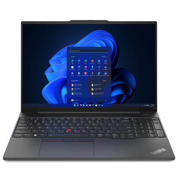 Lenovo ThinkPad  E16 Gen1 notebook, Intel i5-1335U, 16 GB512 GB SSD, 16" WUXGA IPS, AG IntelIrisXe, Win11Pro, čierna 21JN0076CK