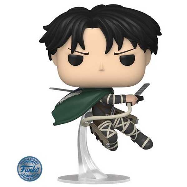 POP! Animation: Captain Levi (Attack on Titan) Special Edition - OPENBOX (Rozbalený tovar s plnou zárukou)