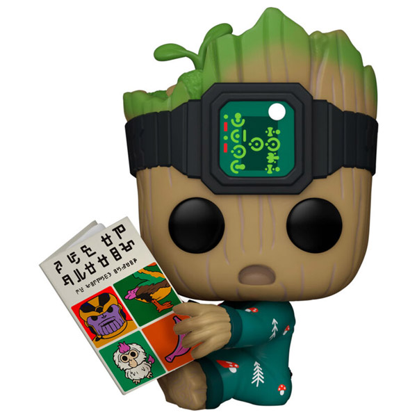 POP! Groot In Onesie I Am Groot with Book (Marvel) - OPENBOX (Rozbalený tovar s plnou zárukou)