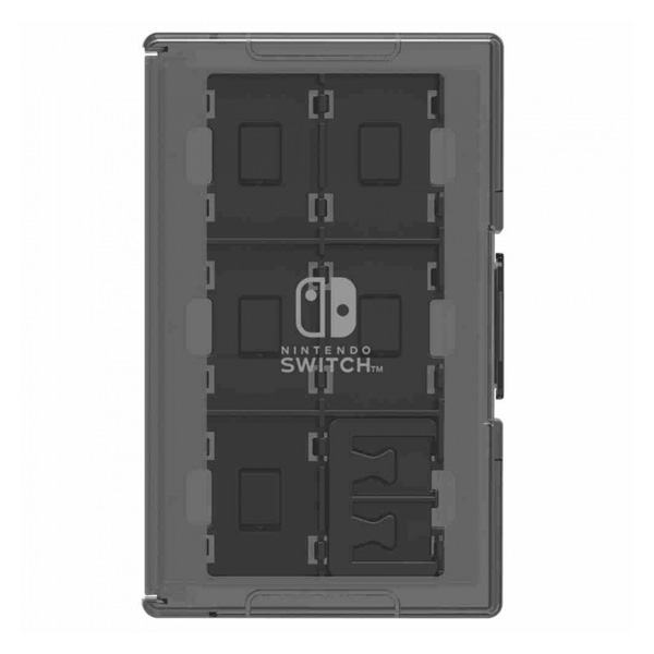Puzdro na 24 herných kariet pre Nintendo Switch (čierne)