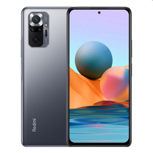 Xiaomi Redmi Note 10 Pro, 8/128GB, Onyx Gray, Trieda B - použité, záruka 12 mesiacov