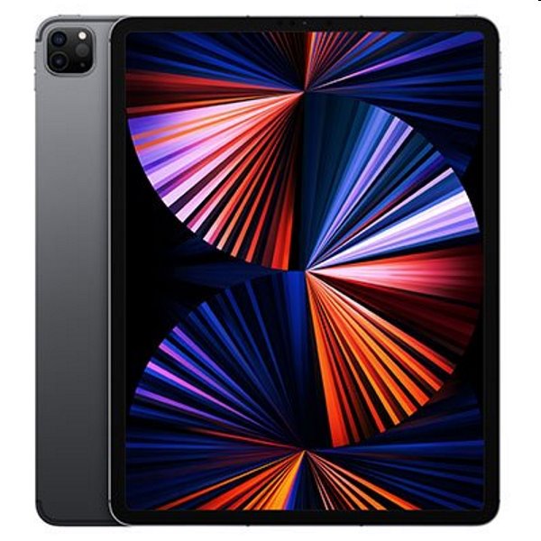 Apple iPad Pro 12.9" (2021) Wi-Fi, 128GB, kozmická sivá, Trieda A - použité, záruka 12 mesiacov