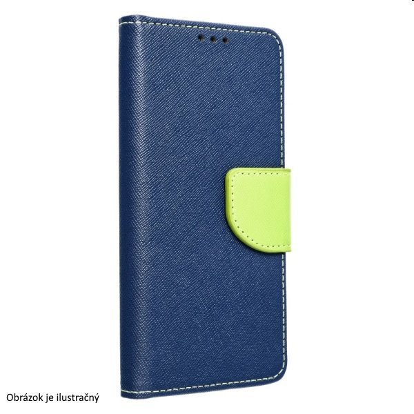 Knižkové puzdro FANCY Book pre Xiaomi Redmi Note 12 Pro 5G, modrázelená TEL205293