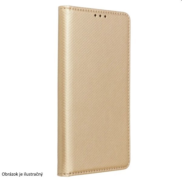 Puzdro Smart Case Book pre Samsung Galaxy A14 4G/5G, zlaté