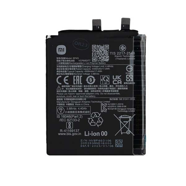 Xiaomi Originál naBatéria BP4G 4500mAh (Service Pack)