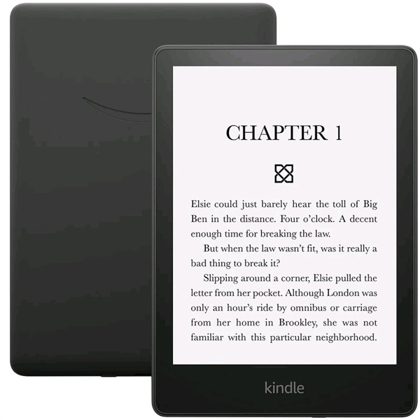 Čítačka kníh Amazon Kindle Paperwhite 5 2021, 6,8" 16 GB E-ink displej, WiFi, čierna, bez reklám